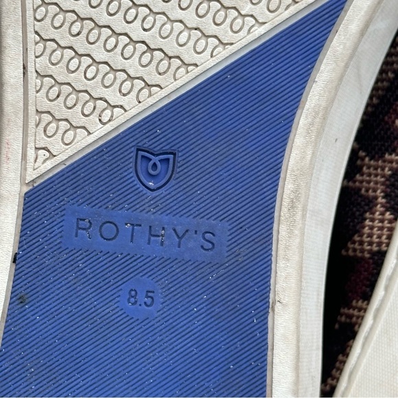 Rothy’s Wildcat Cheetah Print Chelsea Sneaker Size 8.5 - Picture 8 of 12